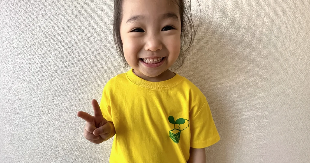 園児Tシャツ_着用イメージ